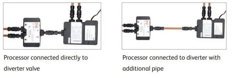 AQUALISA HQD1017 HiQu Digital Concealed Shower with Diverter Installation Guide - HP Combi processor