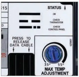 AQUALISA HQD1017 HiQu Digital Concealed Shower with Diverter Installation Guide - Run the shower at maximum temperature
