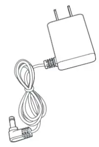 Power adapter for telephone base