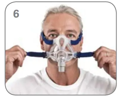 ResMed Prior Fitting Mask - Repeat step 5