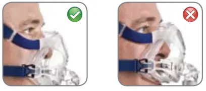 ResMed Prior Fitting Mask - Tip Two