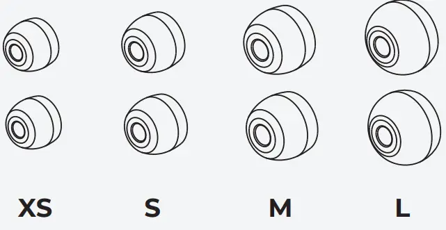 RAYCON The Performer True Wireless Earbuds-CUSTOMIZE YOUR FIT