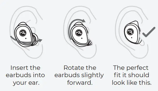 RAYCON The Performer True Wireless Earbuds- FIT