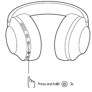 NOKIA T4010 Wireless Headphones FIG 2