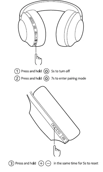 NOKIA T4010 Wireless Headphones FIG 5