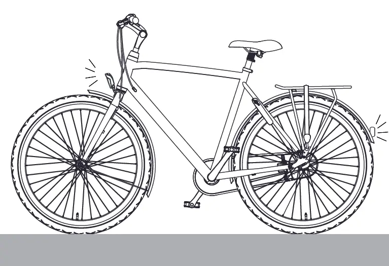 Spanninga Presto-guard Dynamo Safe-stop Light Instruction Manual