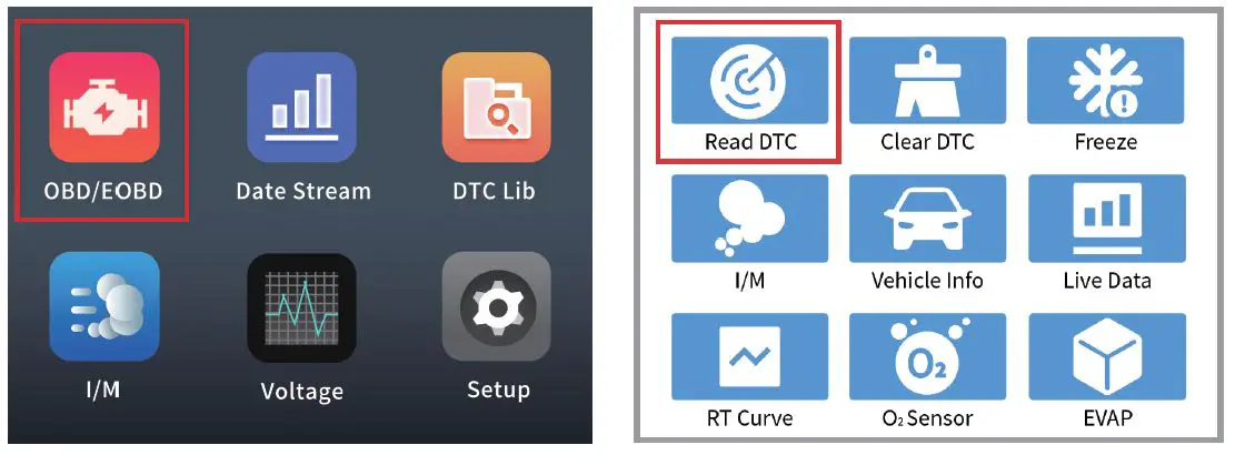 OBDII V317 12V Auto Mobile OBD Diagnostic Intrument Engine Fault fig2