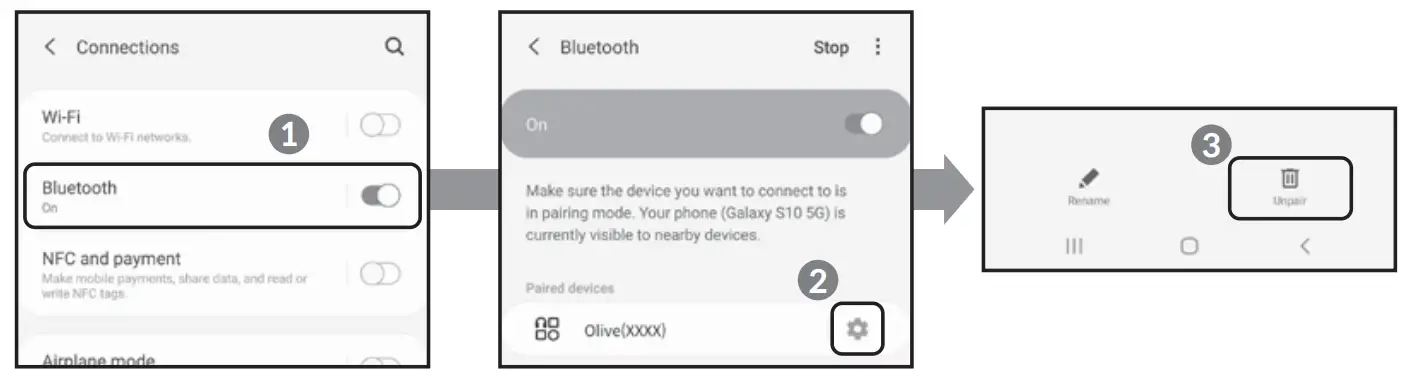 Olive Union Olive Pro 2 in1 Bluetooth Earbuds and Hearing Aid - app 3