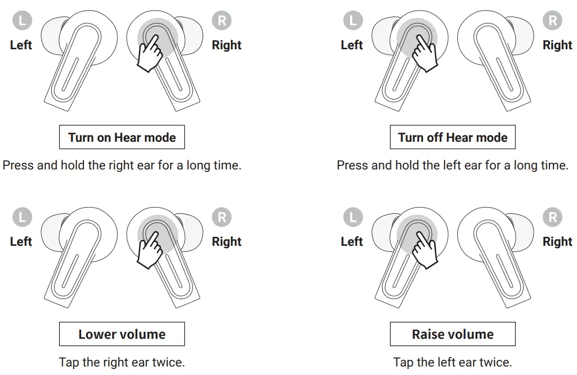 Olive Union Olive Pro 2 in1 Bluetooth Earbuds and Hearing Aid - app7