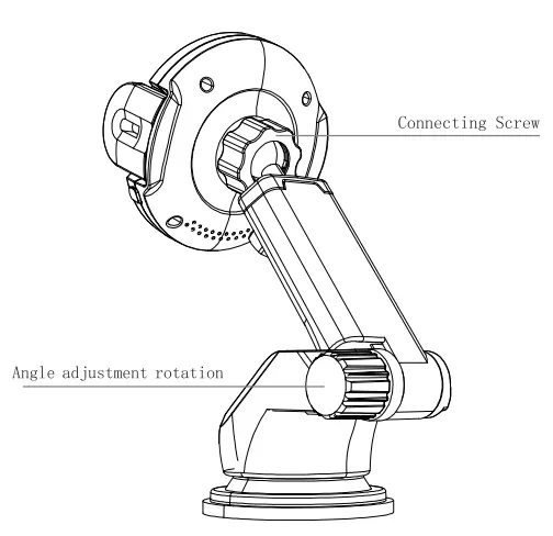 GYBB 15W Wireless Charging Car Holder - Function Parts 2