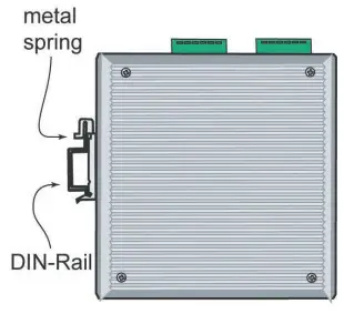 MOXA EDS 516A Series EtherDevice Switch - Rail Mounting 2