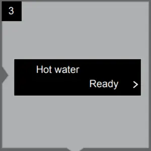 Hot water preparation