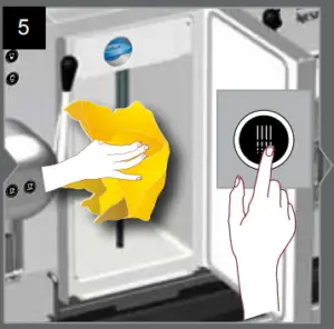 Wipe milk suction tube