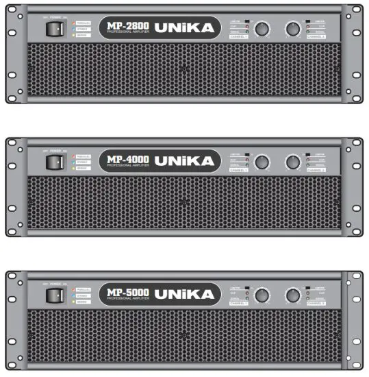 UNiKA MP Series MP 2800 Professional Power Amplifier