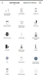 FIG 16 Adding Device through Network