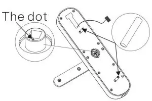 FIG 9 Installing the lock