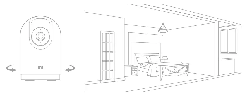 xiaomi MJSXJ06CM Mi 360° Home Security Camera 2K Pro - Home Surveillance Assistant