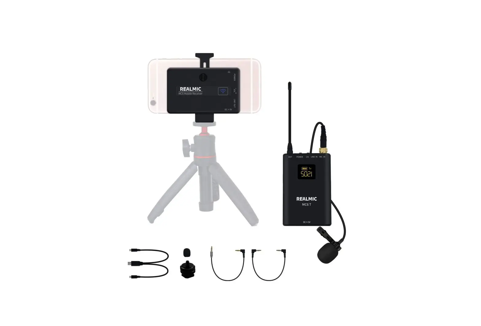 Realmic Mc6s Wireless Mobile Recording Microphone Instructions Realmic Mc6s Wireless Mobile Recording Microphone Instructions