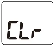 Smilecare UFR-106 Infrared Forehead Thermometer Instruction Manual - Memory clear of Measurements