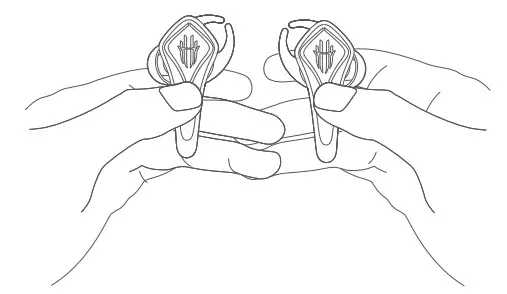 RED MAGIC BH4004 Gaming Earbuds - Satting