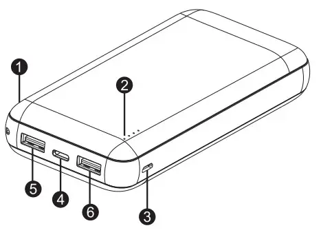 MOJOGEAR Mini XL Power Bank - Overview