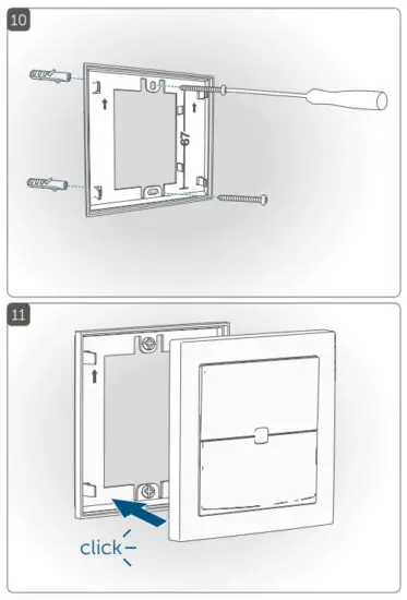 homematic HmIP WRCC2 Wall mount Remote Control Flat - 6