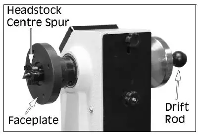 Clarke CWL460 18 Inch Variable Speed Wood Lathe fig 6