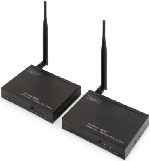 DIGITUS DS-55314 Wireless HDMI Extender Splitter Se