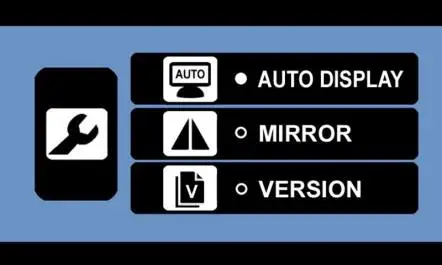 RESPONSE Long Range Reversing Camera KIt - display