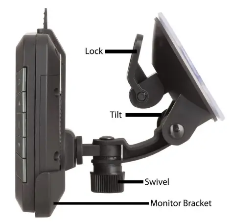 RESPONSE Long Range Reversing Camera KIt - monitor