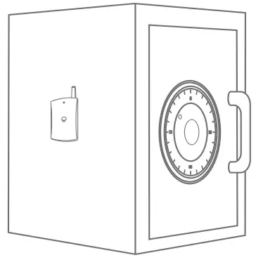 CHUANGO WD 80 Wireless Vibration Detector - Installation