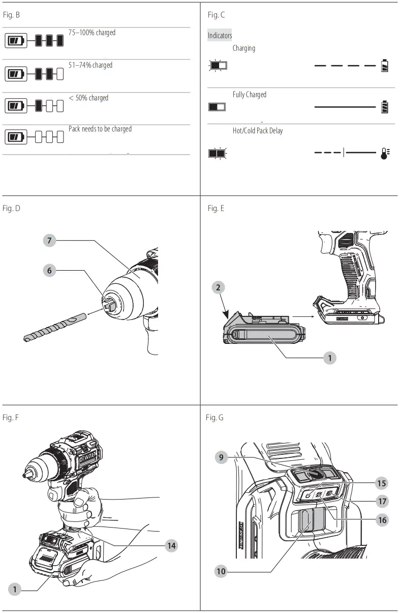 DEWALT DCF850 20V Max 14 6 35 mm Brushless Cordless Impact Driver - overview 2