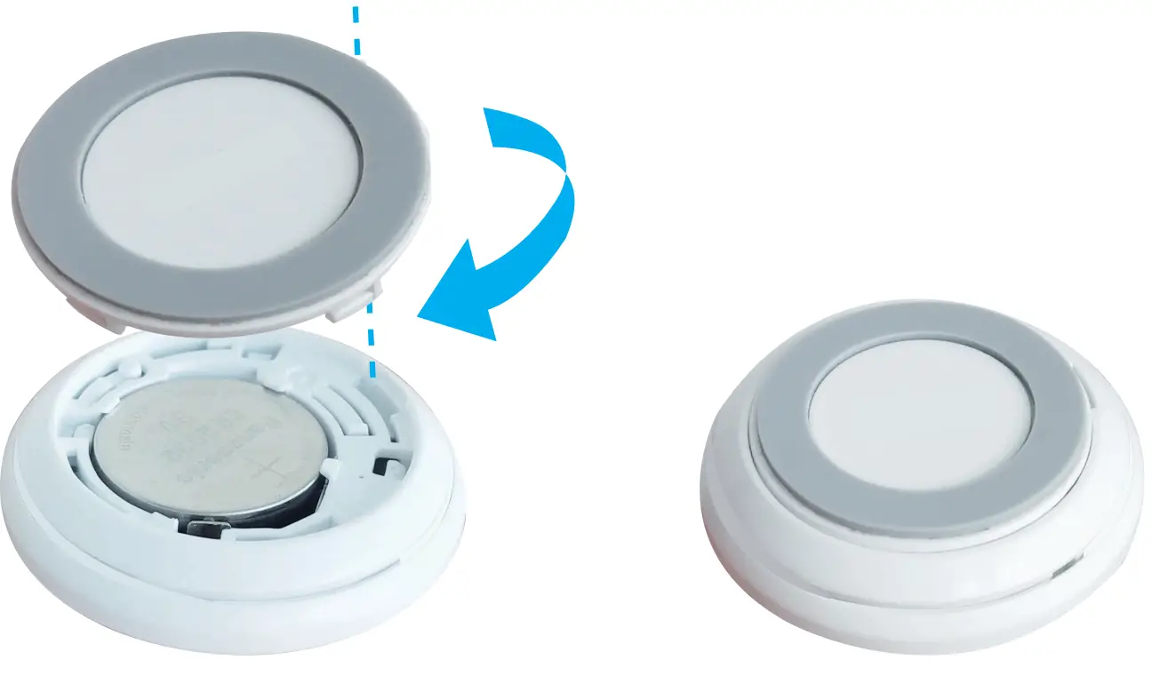 EZVIZ CST3C Smart Button - Rotate the cover