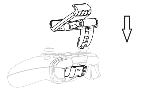 DarkWalker FO220 Xbox One Battery Phone Clip - gee he