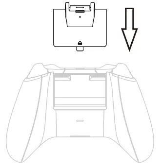 DarkWalker FO220 Xbox One Battery Phone Clip