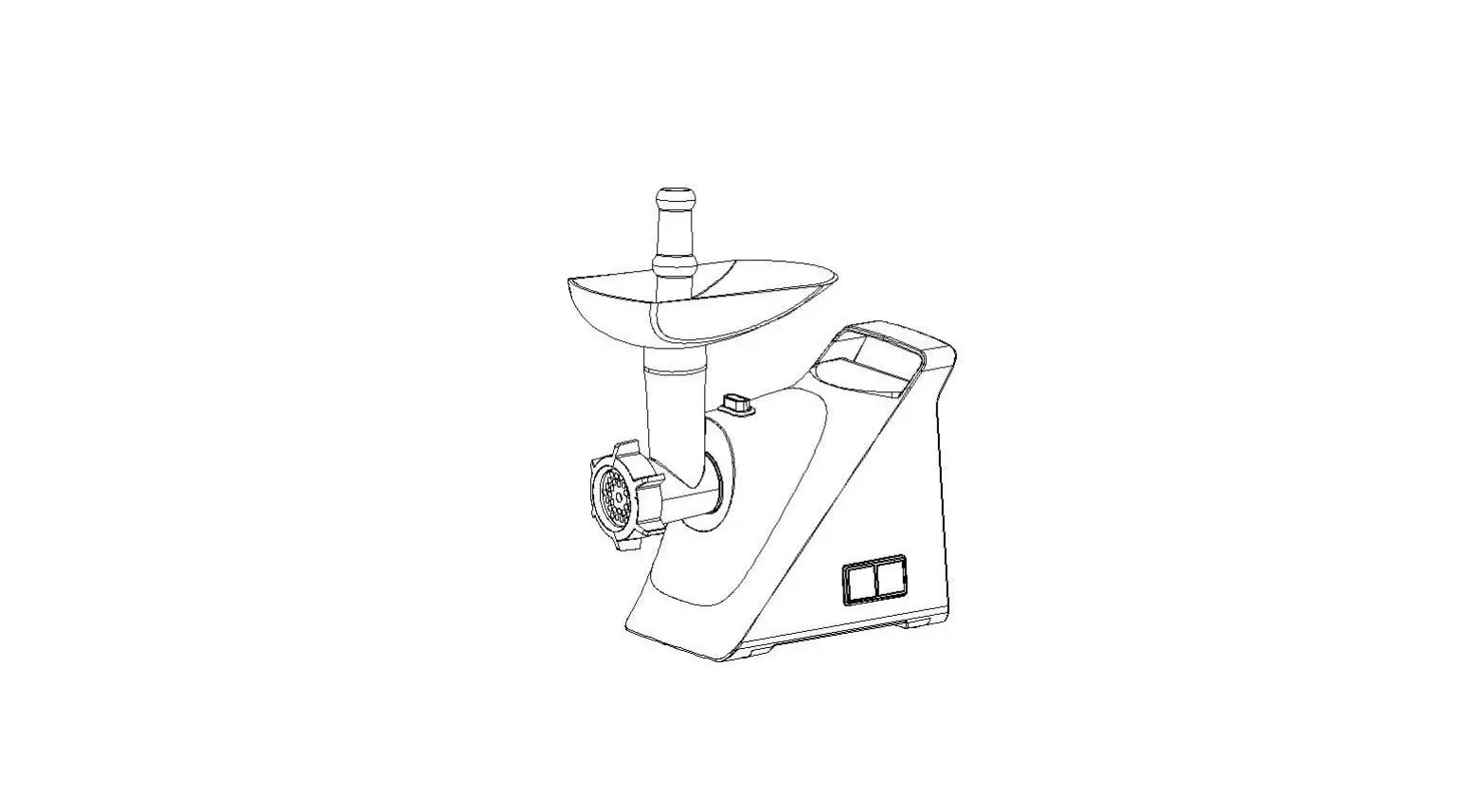 Hanna Mg438 1300 W Black And Silver Stainless Steel Meat Grinder Instruction Manual