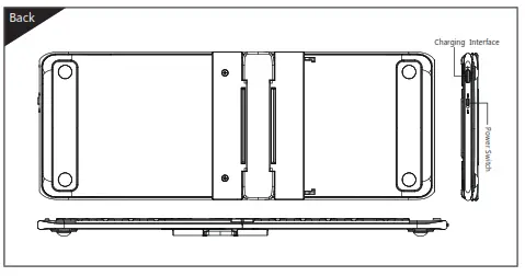 Shenzhen Dzh Industrial B088 Bluetooth 5.1 Keyboard - Fig 14