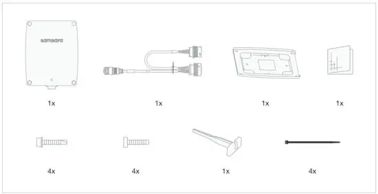 samsara CBL-AG-ACT14 Powered Asset Gateway - fig 1