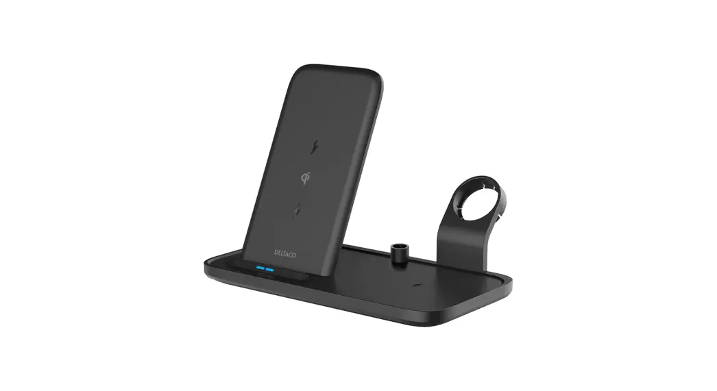 Deltaco Qi-1036 2-in-1 Wireless Charger User Manual