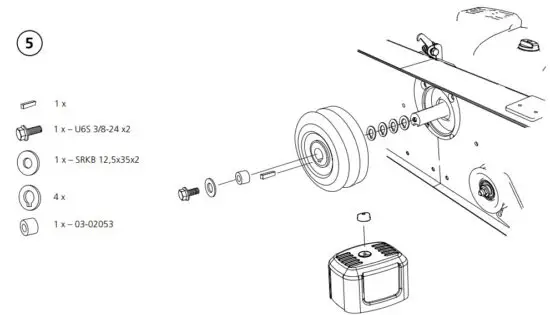 LOGOSOL LONCIN 15HP Gasoline Engine - figure 5