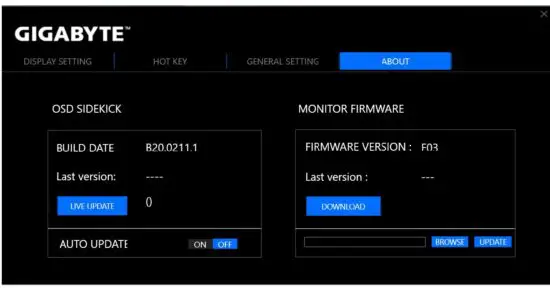 GIGABYTE G24F 23.8inch IPS 165hz HDR10 Gaming Monitor 36