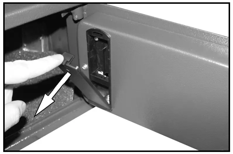 Clarke CS400D Digital Electronic Safe - BATTERIES