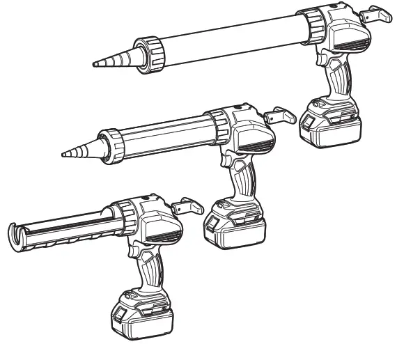 makita DCG140 Cordless Caulking Gun