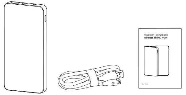 isonteck PB D100W2 Wireless Charging PowerBank - 1