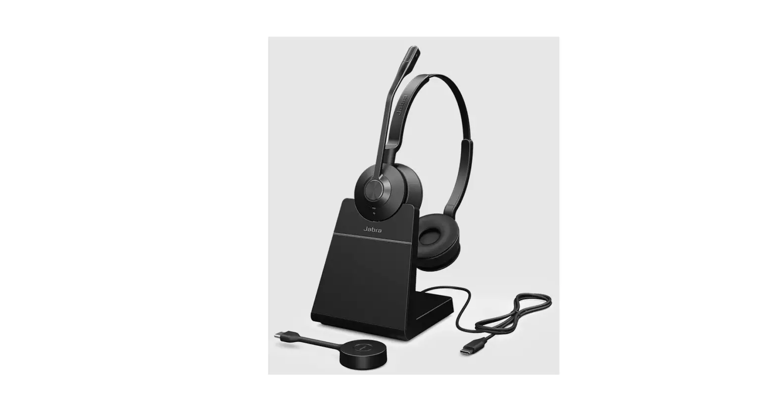 Jabra Evolve2 75 Wireless Headset Usb C Uc With Charging Stand Instructions Jabra Evolve2 75 Wireless Headset Usb C Uc With Charging Stand Instructions