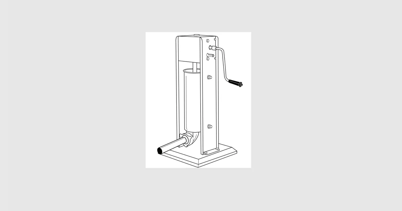 Avantco 177ss30v Stainless Steel Sausage Stuffers User Manual