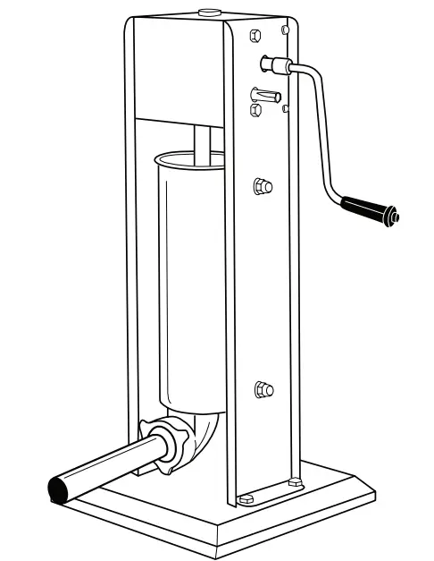 AVANTCO-177SS30V-Stainless-Steel-Sausage-Stuffers-PRODUCT