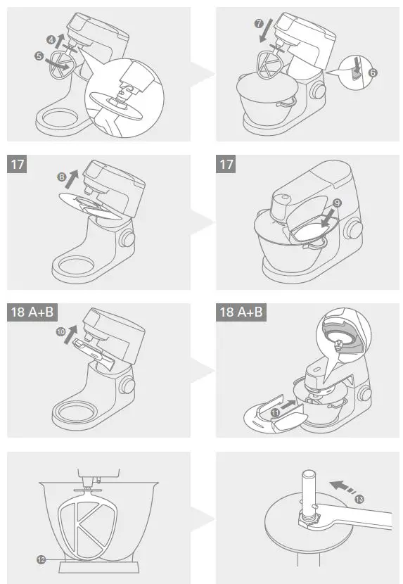 KENWOOD KVC51 Chef Sense Hand and Stand fig-3