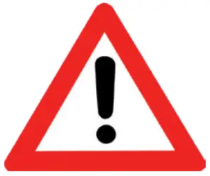Warning icon