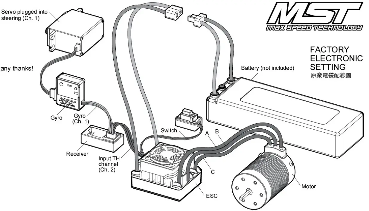 MST RMX 2 0 1 10 2WD Brushless RTR Drift Car - Product Overview 2